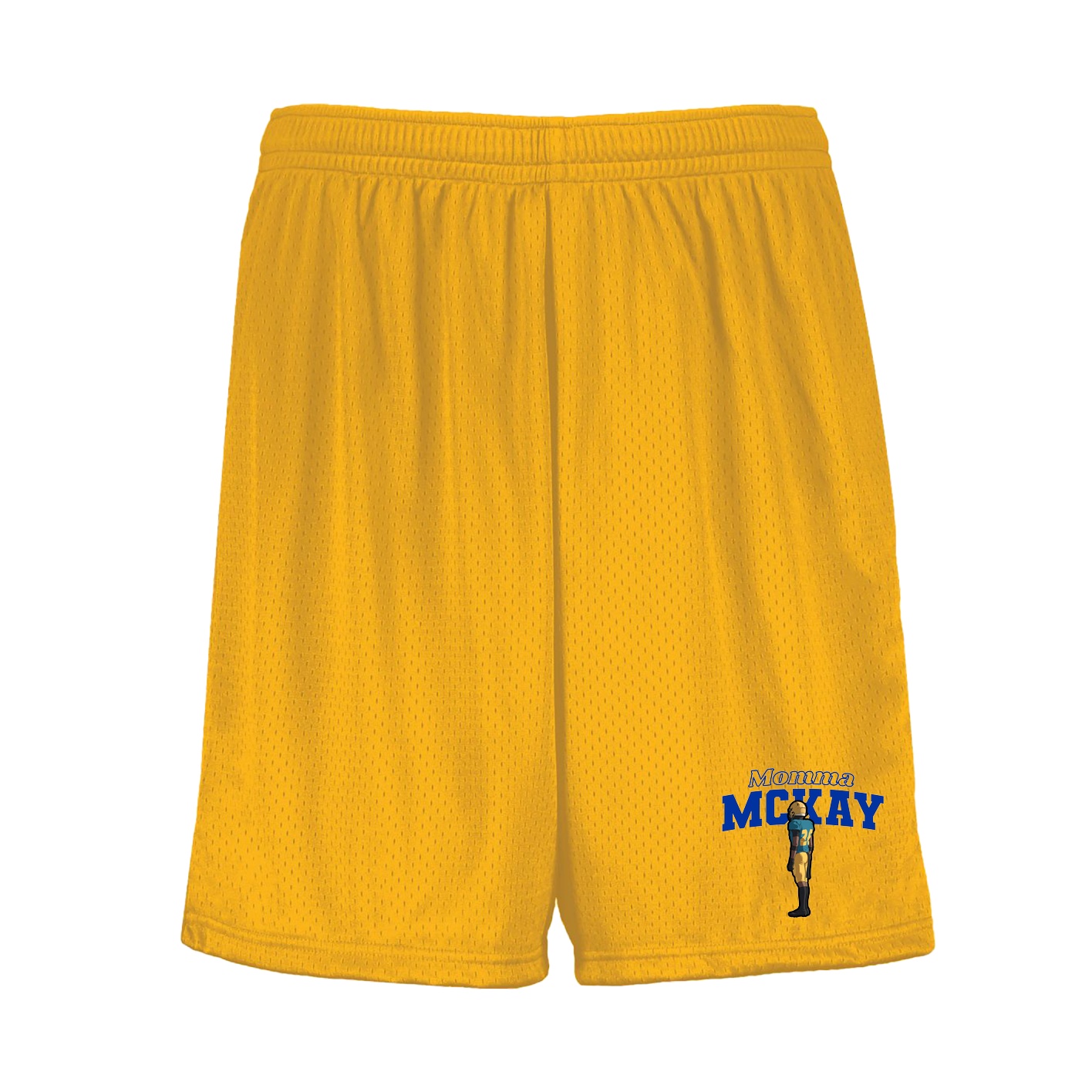 Shorts — Mothers Day Block in Gold