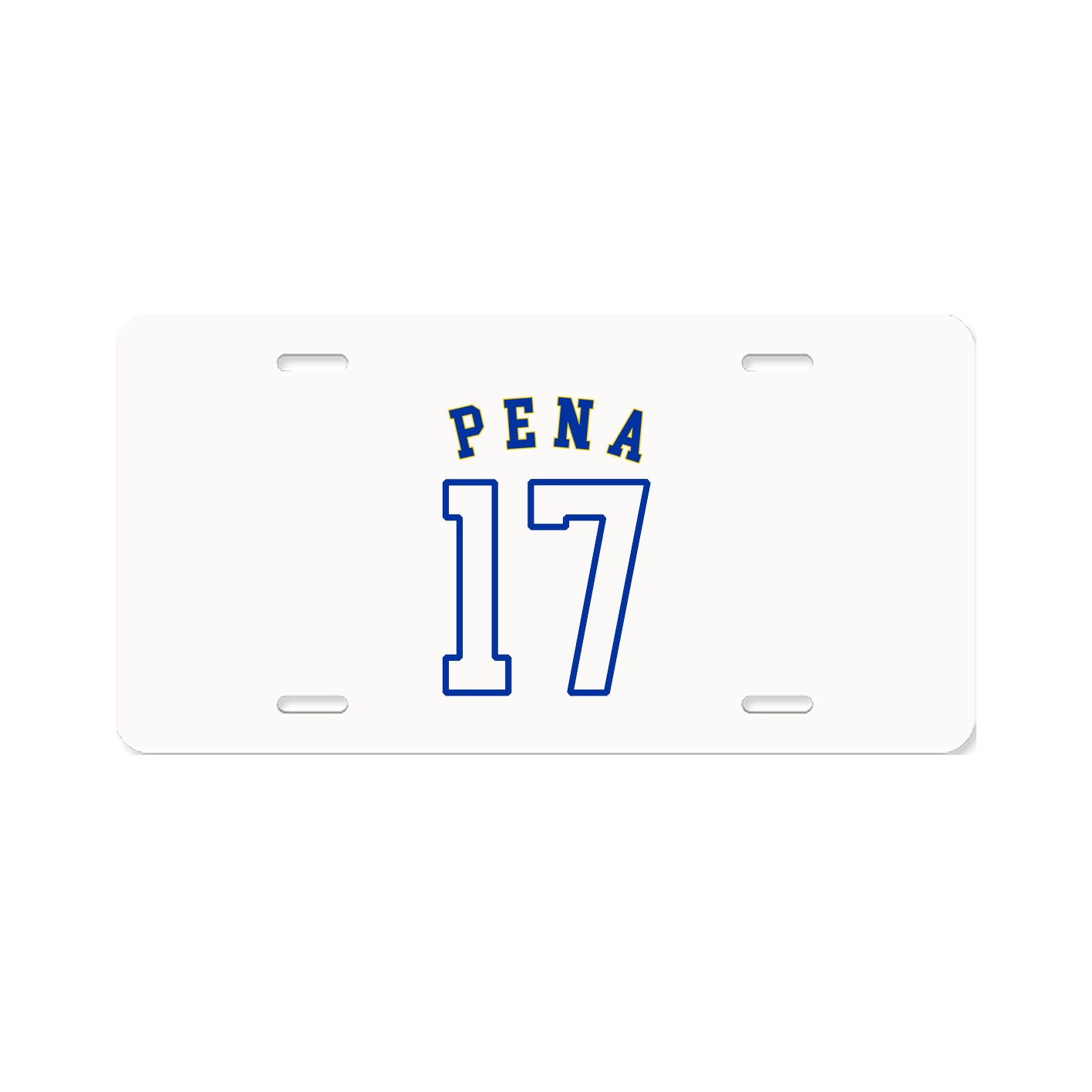 License Plate — Shirsey Arch in Classic