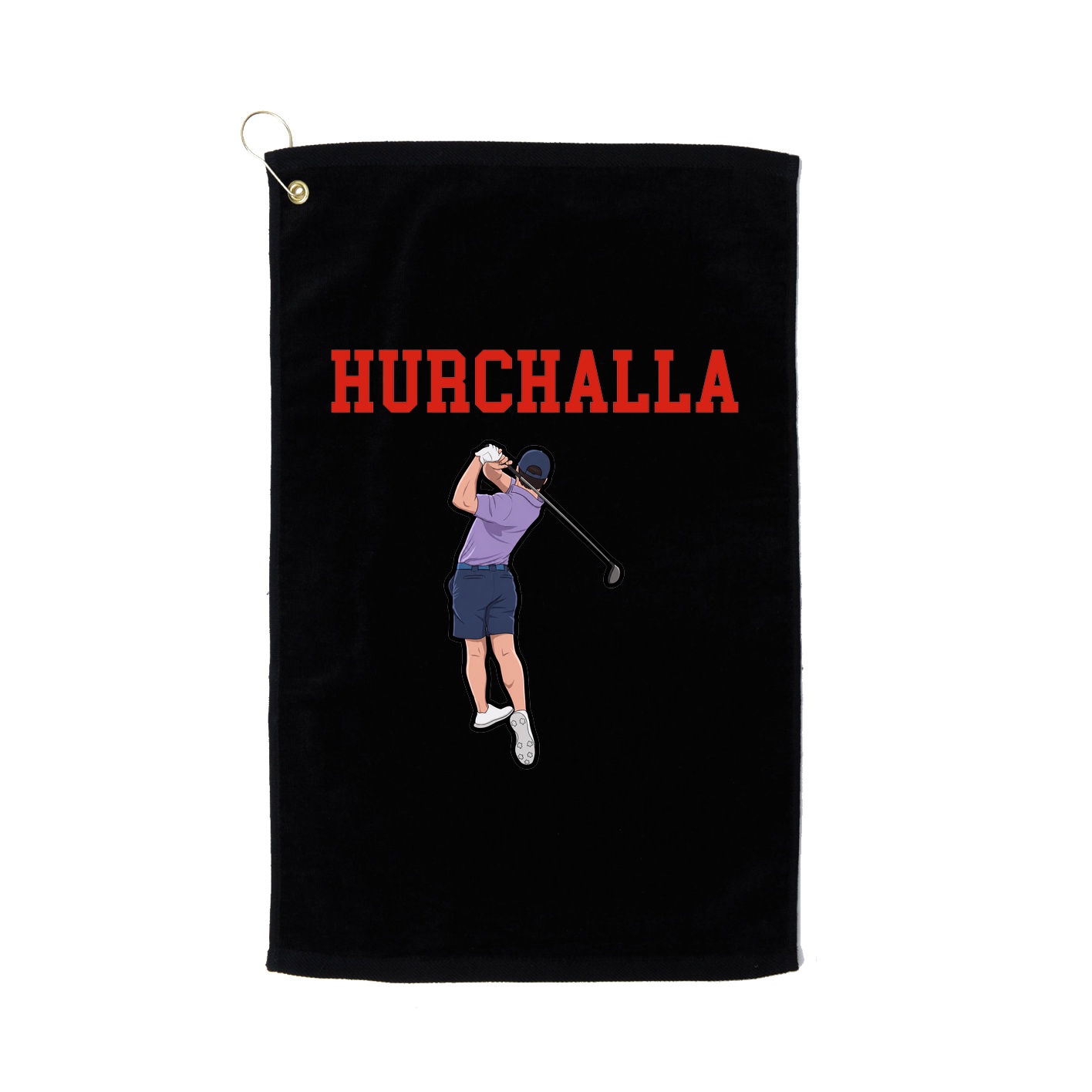Golf Towel — Shirsey in Black