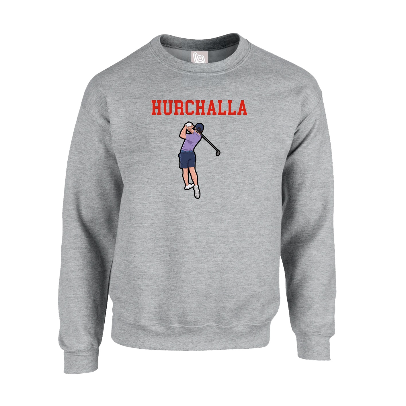 Fleece Crew — Shirsey in Grey