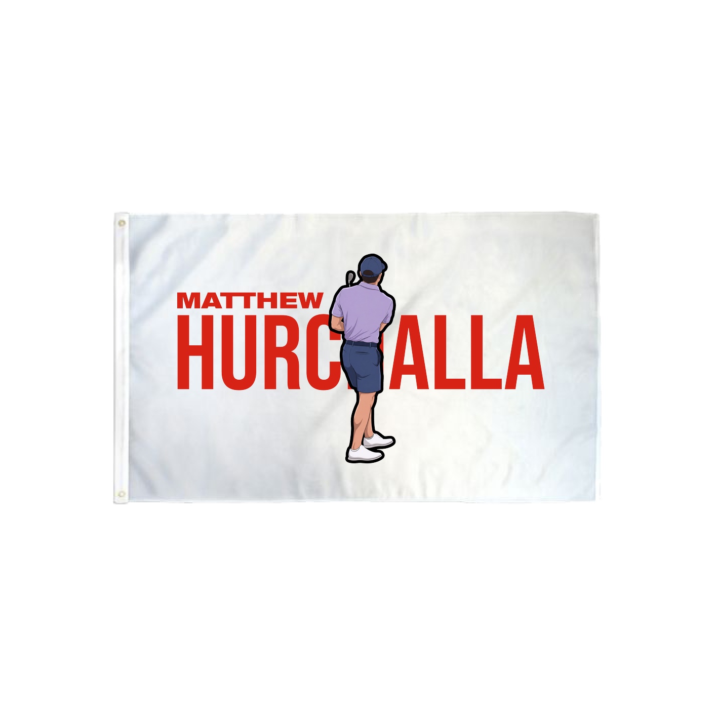 3x5 Flag — Player Name in Classic