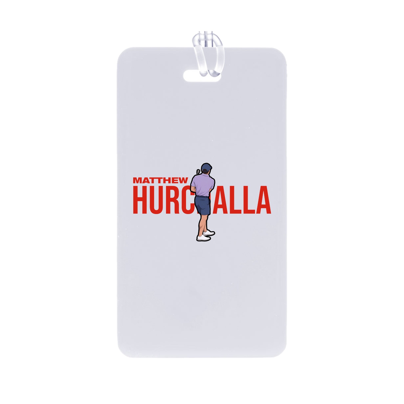 Bag Tag — Player Name in Classic