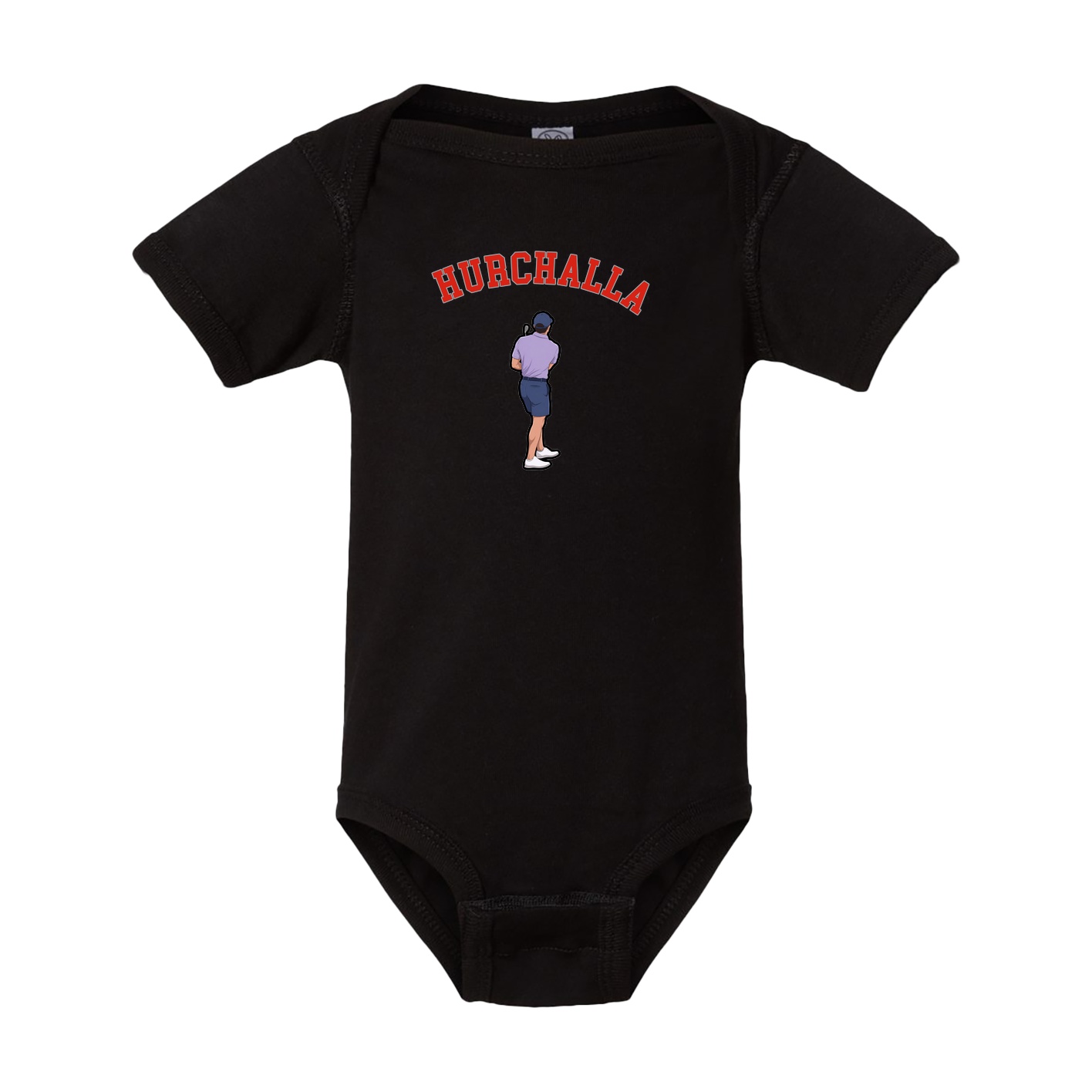Baby Onesie — Shirsey Arch in Black