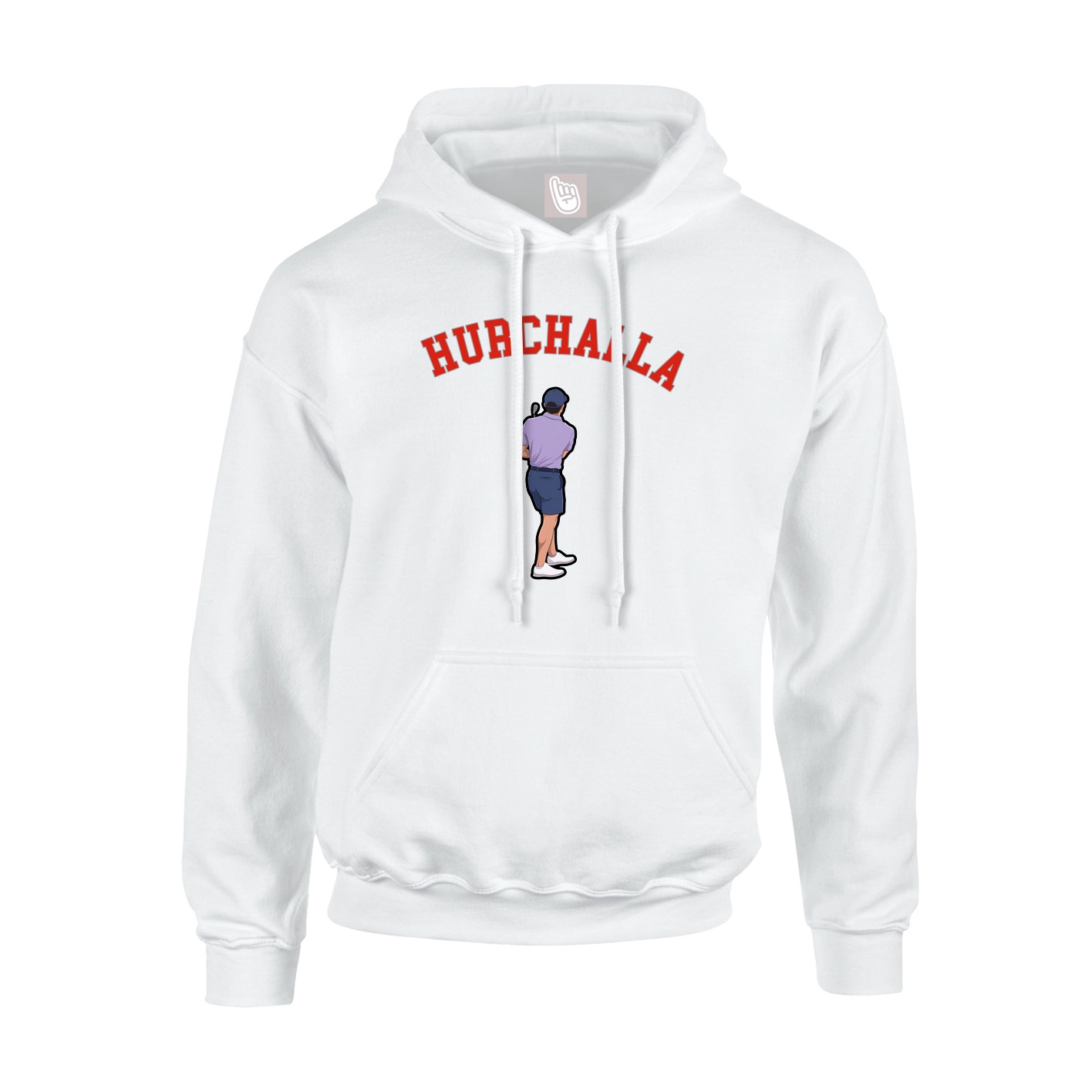 Hoodie — Shirsey Arch in White