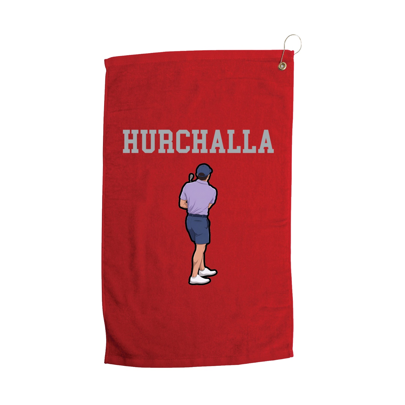 Golf Towel — Shirsey in Red