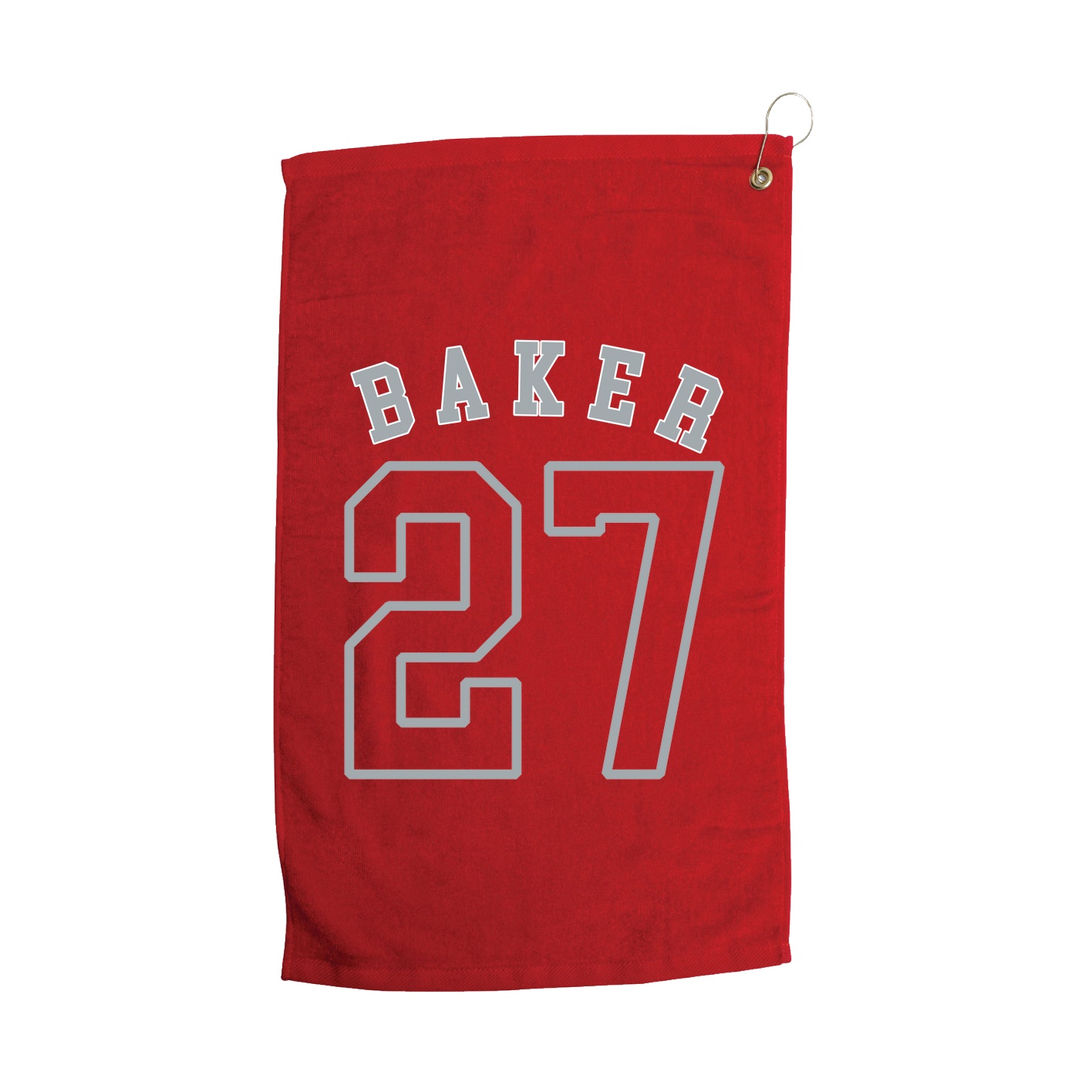 Golf Towel — Shirsey Arch in Red