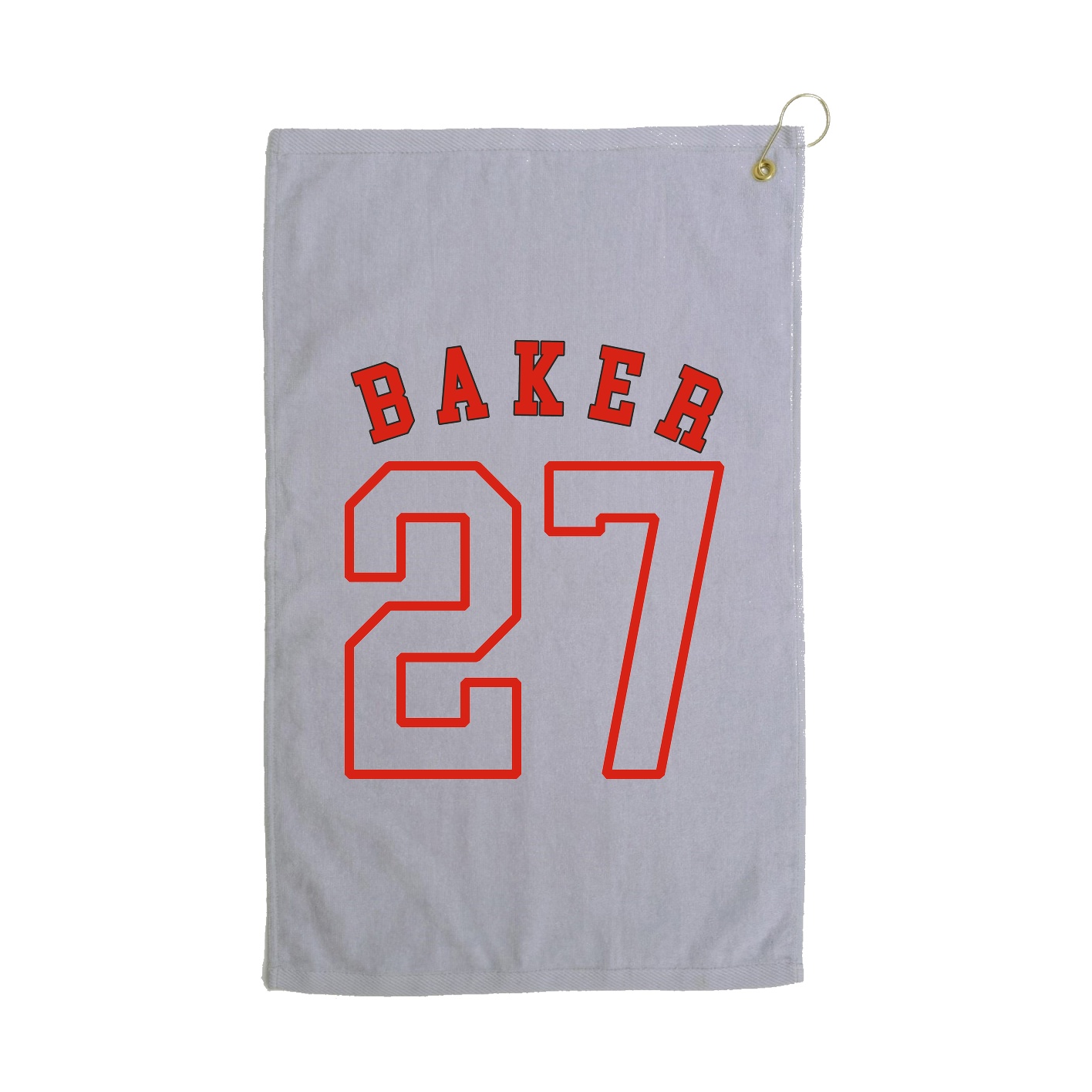 Golf Towel — Shirsey Arch in Grey