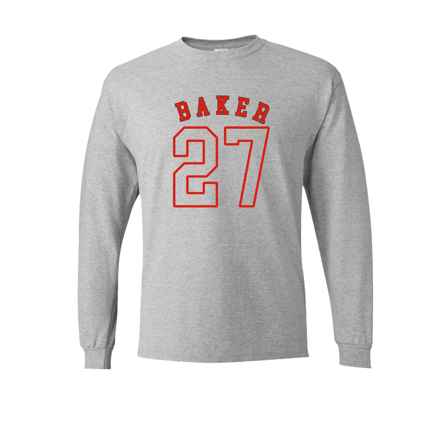 Long Sleeve Tee — Shirsey Arch in Grey