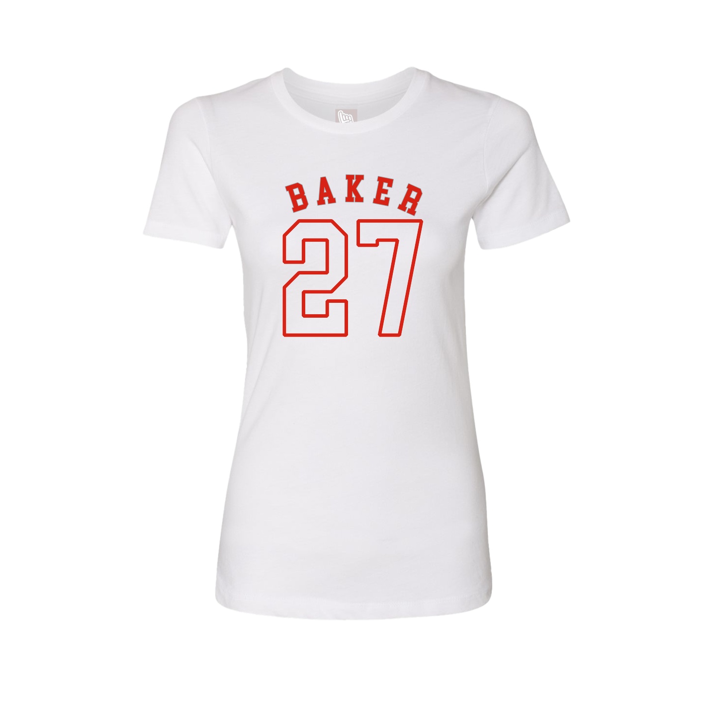 Womens Tee — Shirsey Arch in White