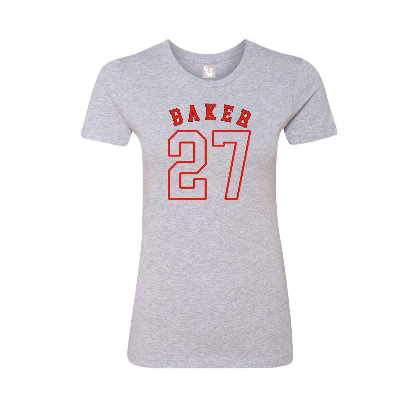 Womens Tee — Shirsey Arch in Grey
