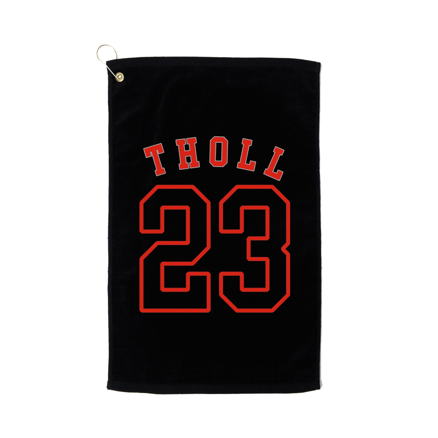 Golf Towel — Shirsey Arch in Black