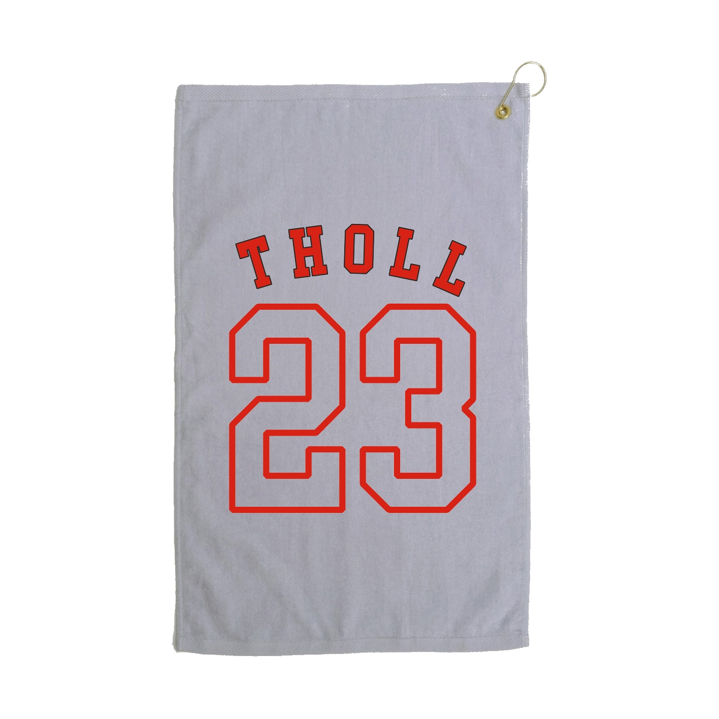 Golf Towel — Shirsey Arch in Grey