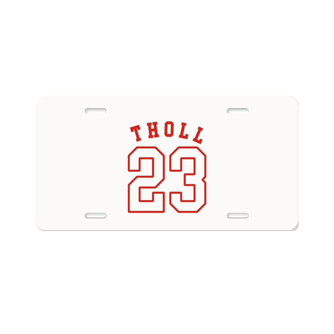 License Plate — Shirsey Arch in Classic