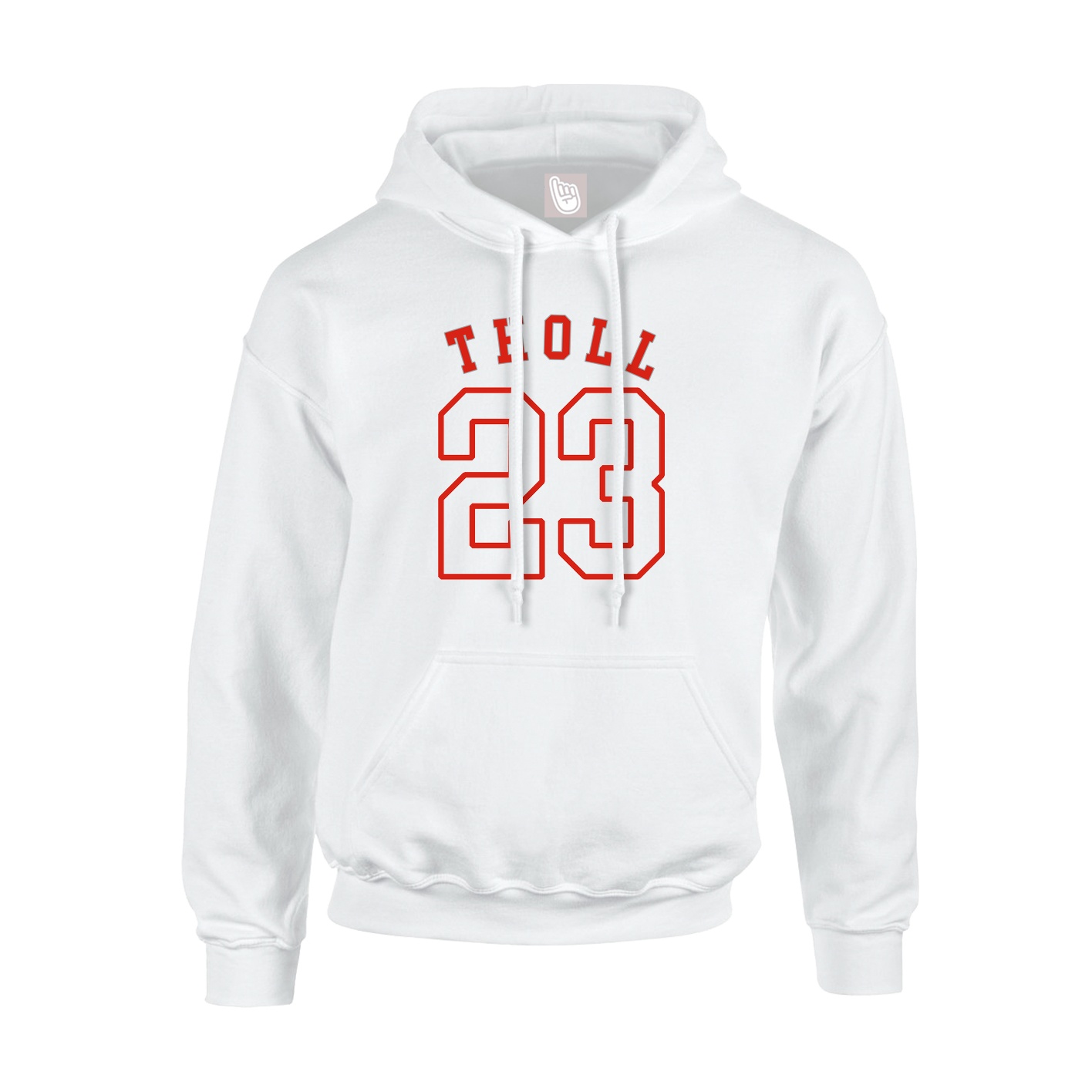 Hoodie — Shirsey Arch in White