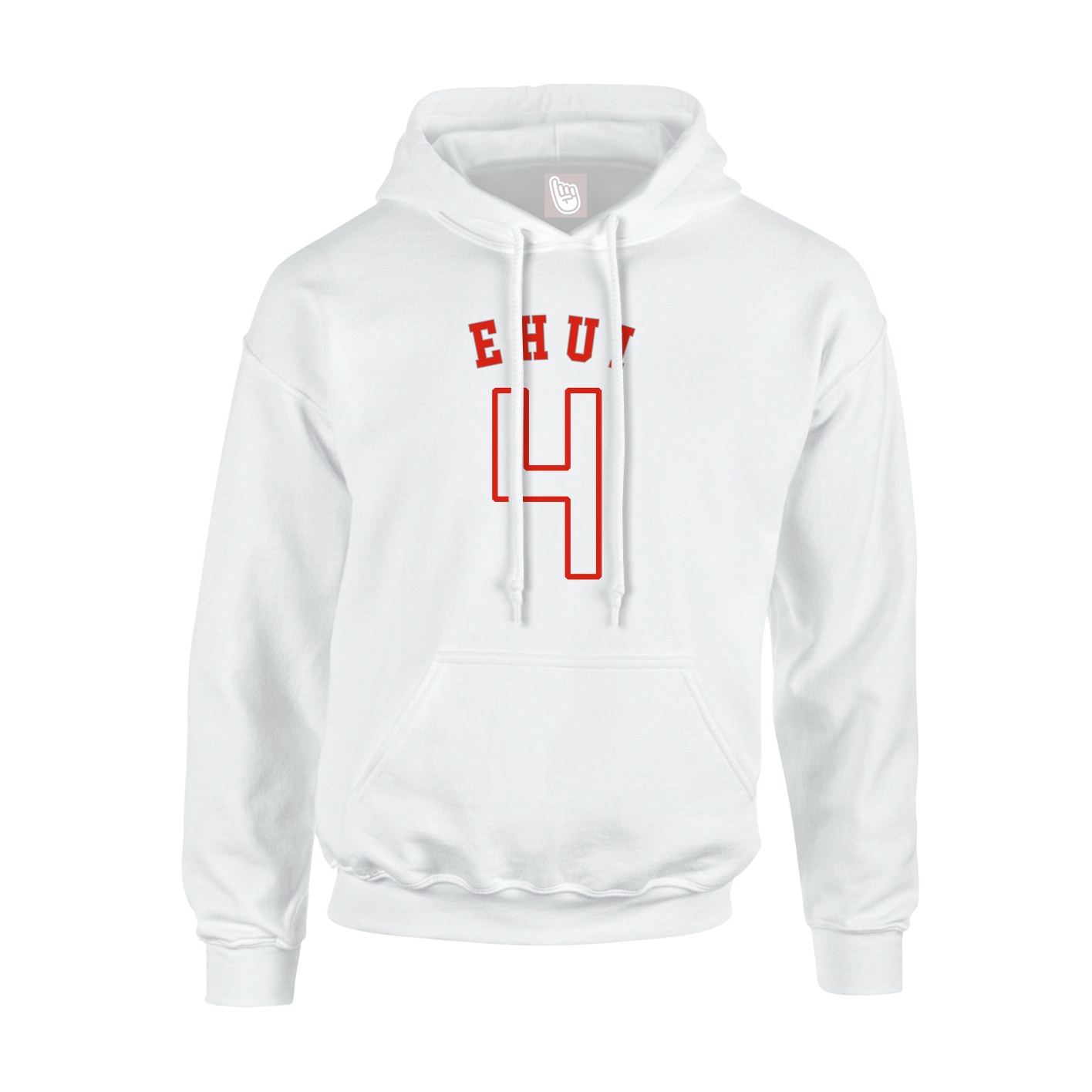Hoodie — Shirsey Arch in White