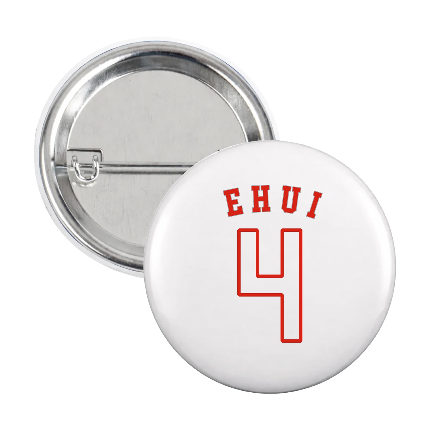 Game Day Button — Shirsey Arch in White