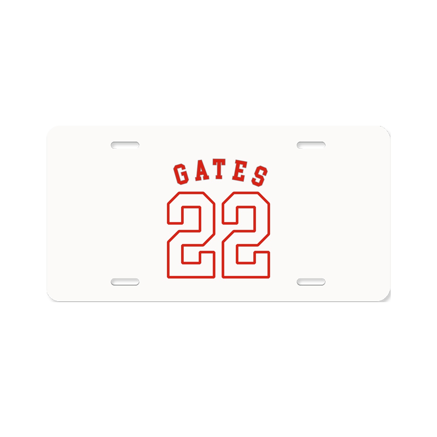 License Plate — Shirsey Arch in Classic