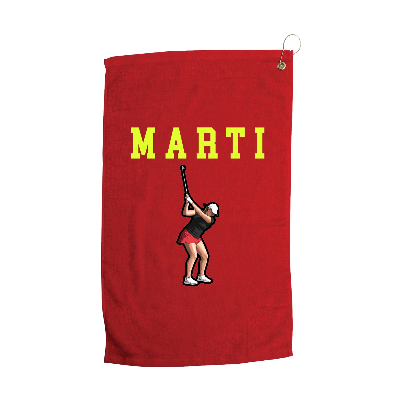 Golf Towel — Shirsey in Red