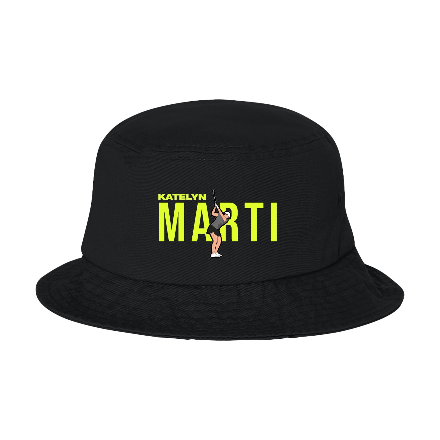 Bucket Cap — Player Name in Black