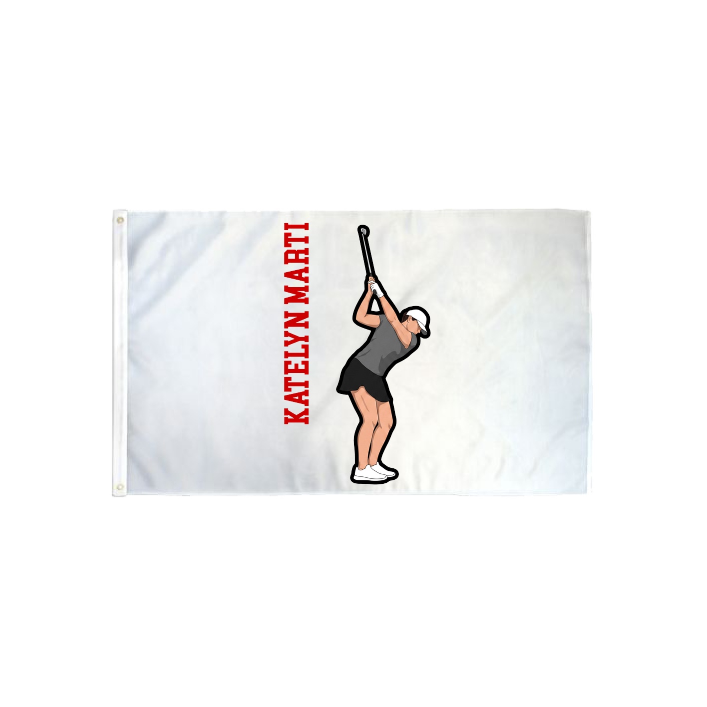 3x5 Flag — Name Vertical in Classic
