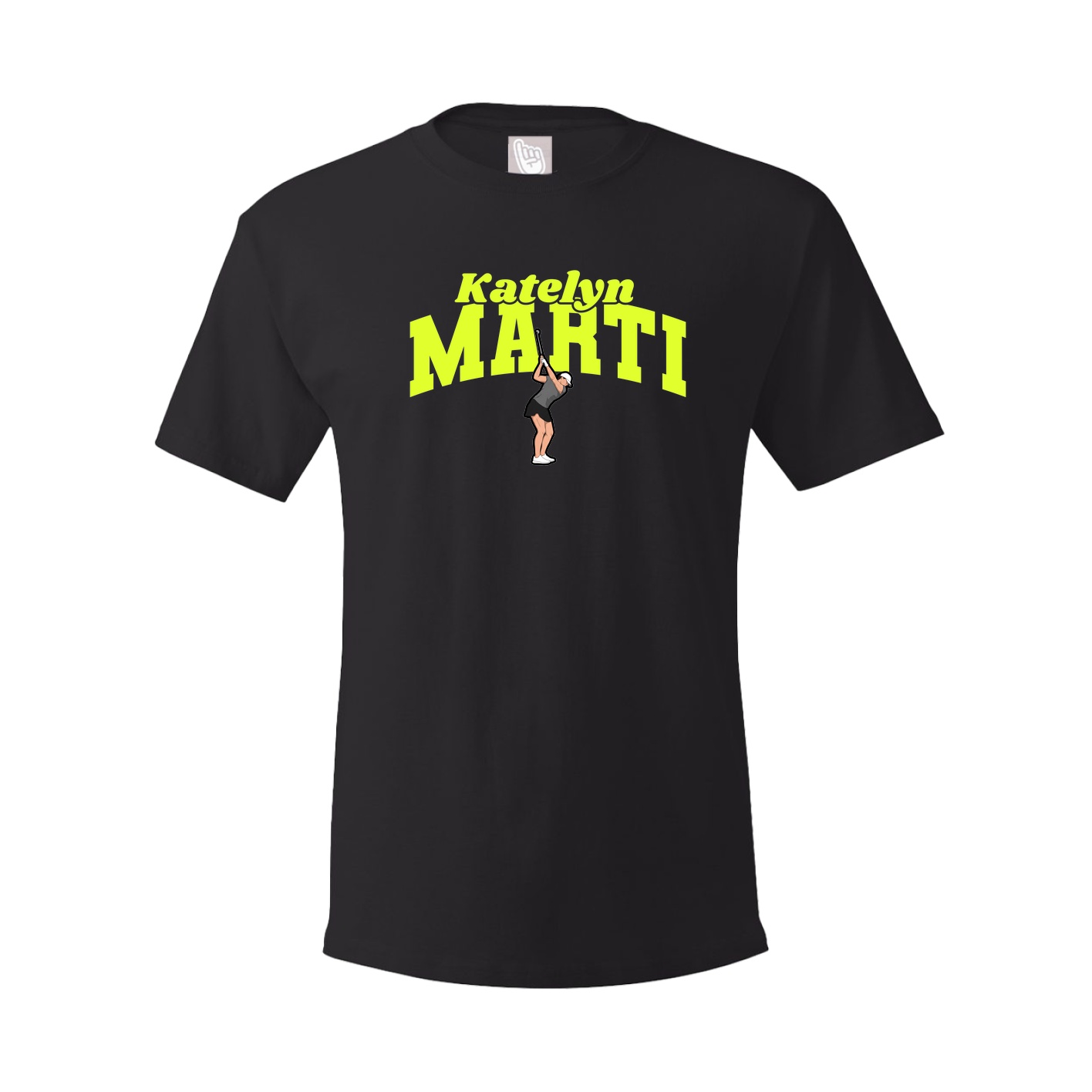 Tee — Signature Arch in Black