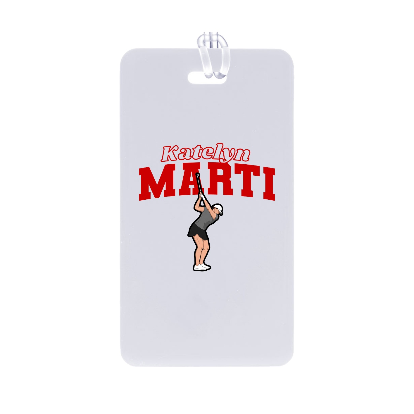 Bag Tag — Name Arch in Classic