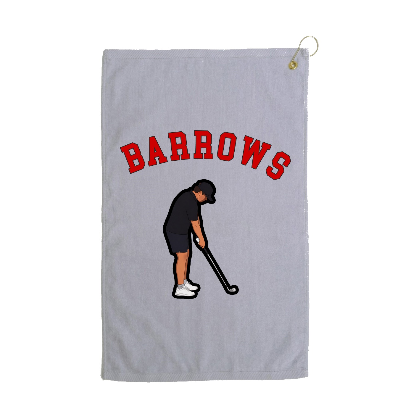 Golf Towel — Shirsey Arch in Grey