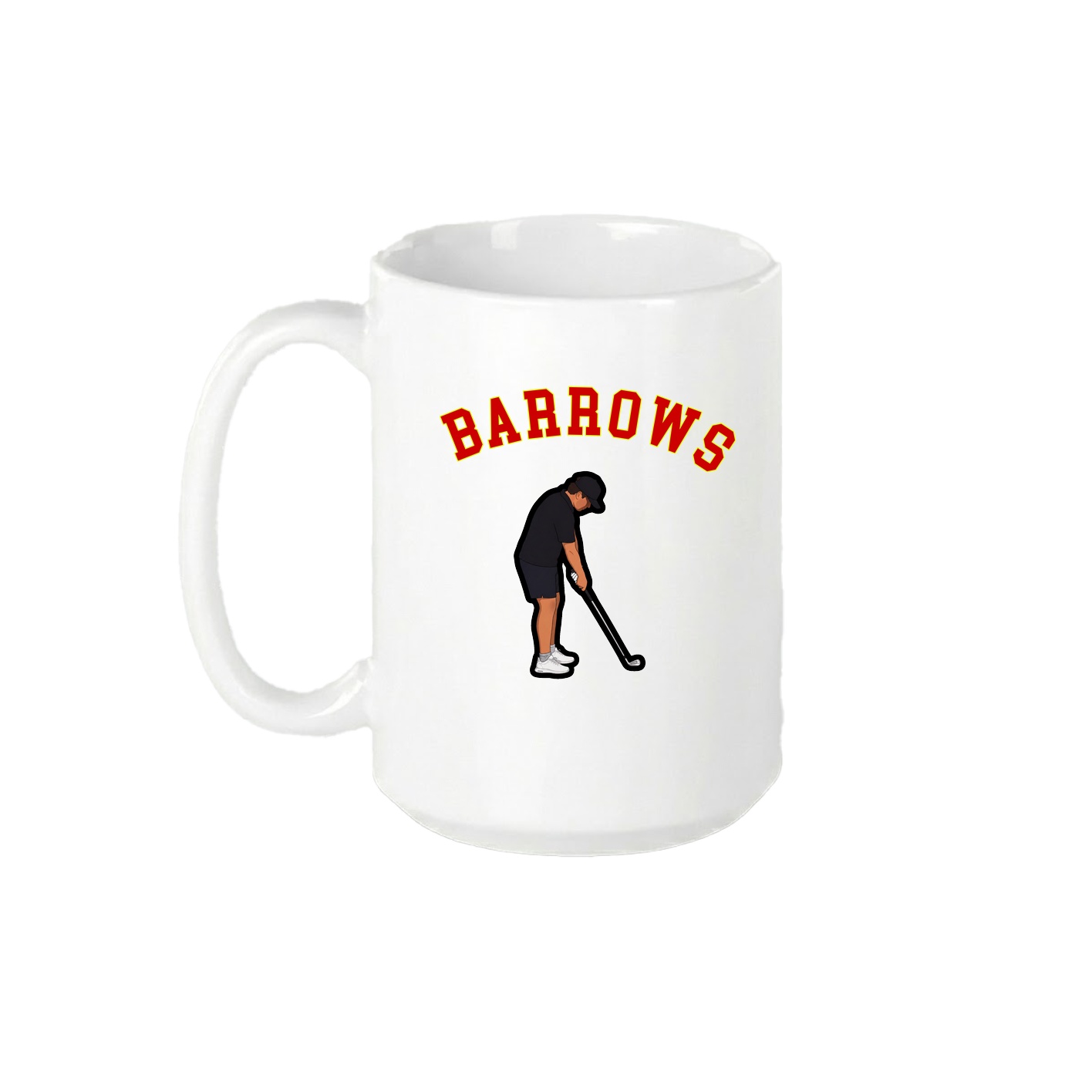15oz Coffee Mug — Shirsey Arch in White