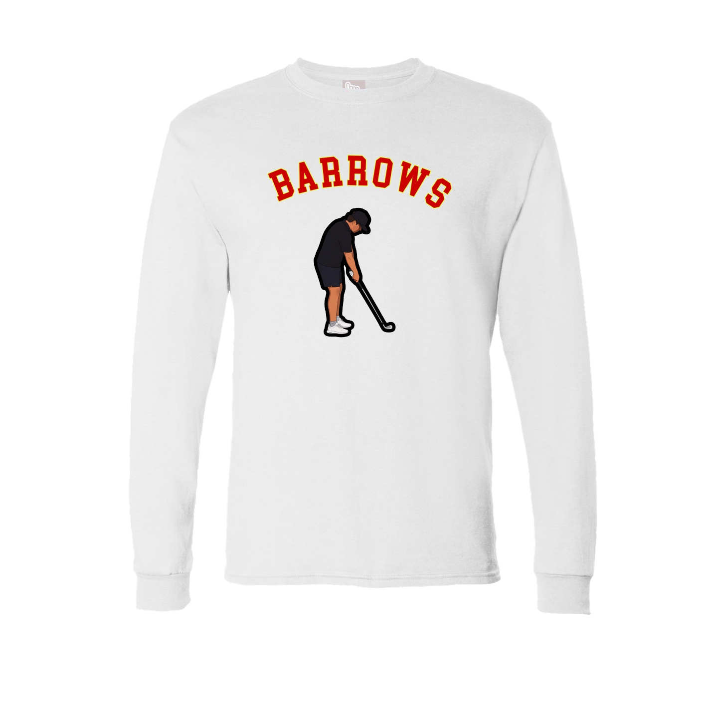 Long Sleeve Tee — Shirsey Arch in White