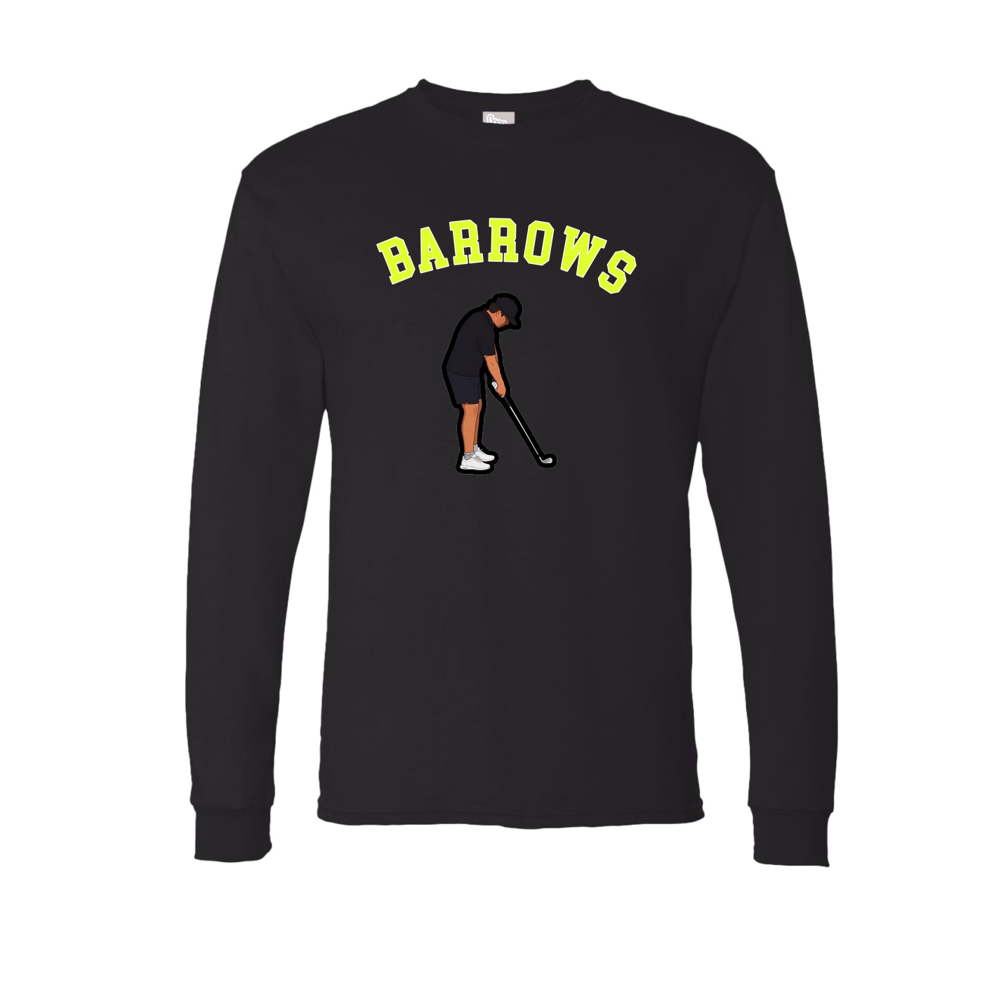 Long Sleeve Tee — Shirsey Arch in Black