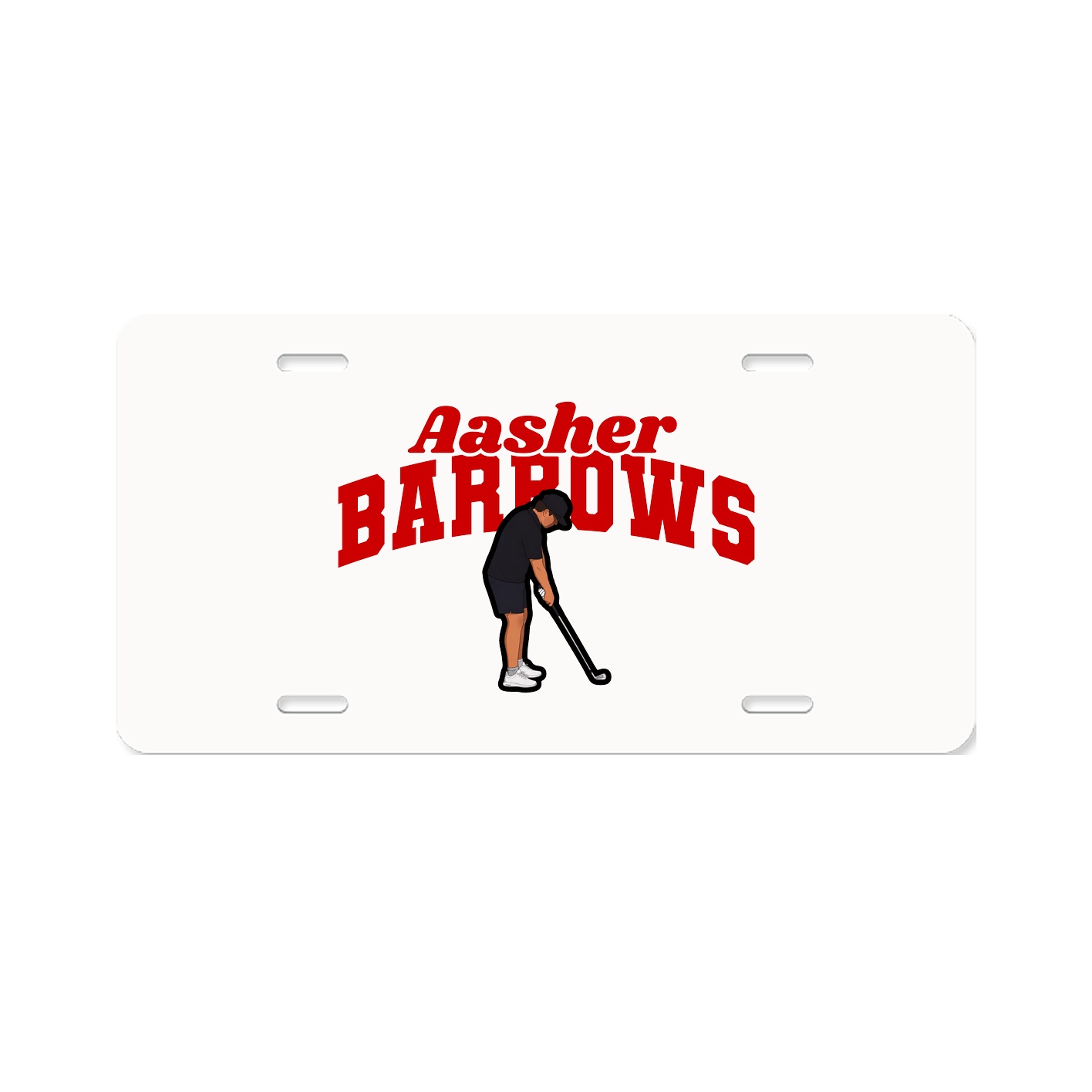 License Plate — Signature Arch in Classic