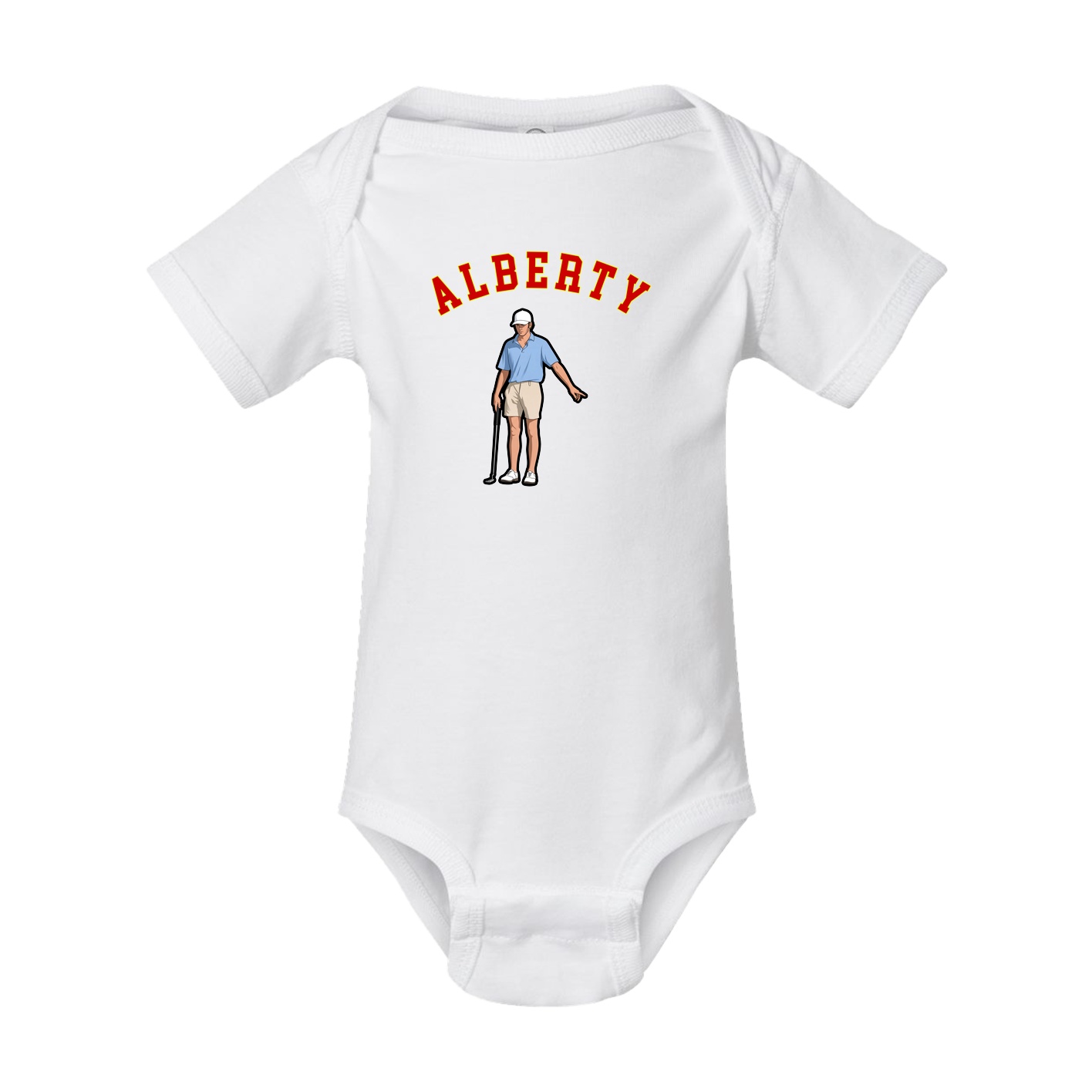 Baby Onesie — Shirsey Arch in White