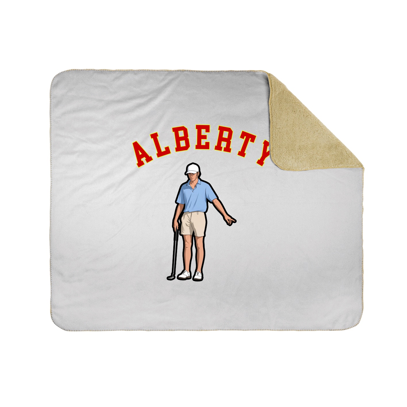 Throw Blanket — Shirsey Arch in White