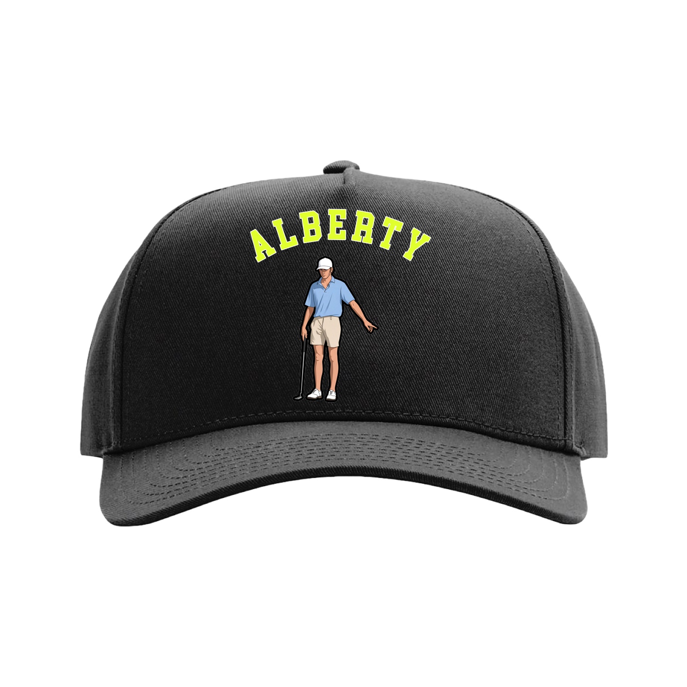 Full Fabric Five-Panel Champ Cap