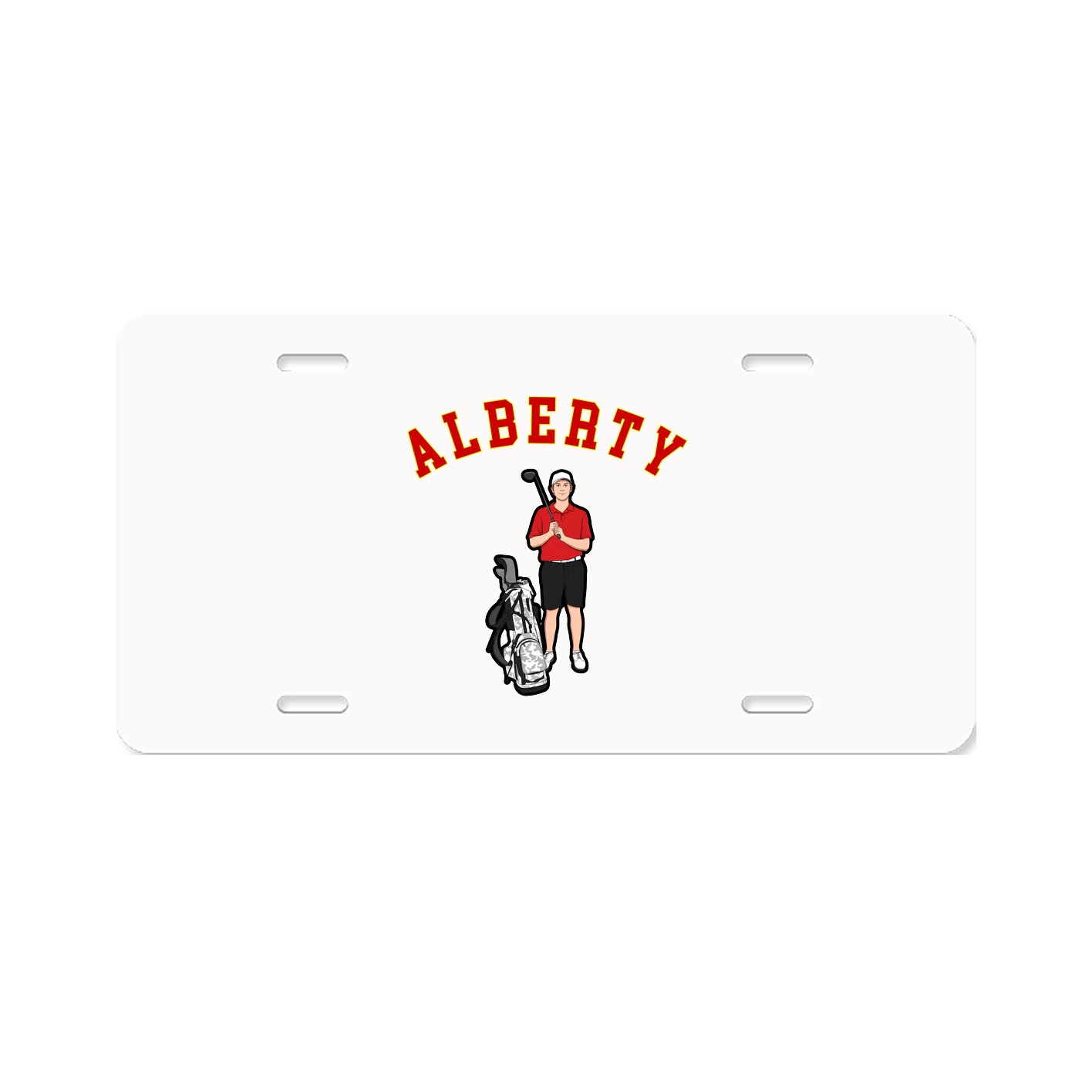 License Plate — Shirsey Arch in Classic