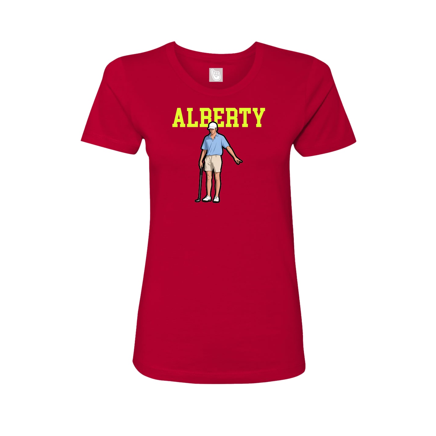 Fitted Women's Tee — Shirsey in Red