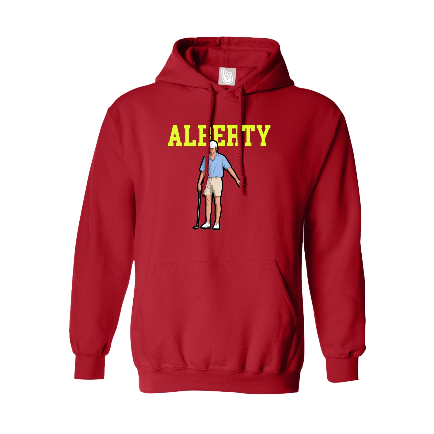 Hoodie — Shirsey in Red