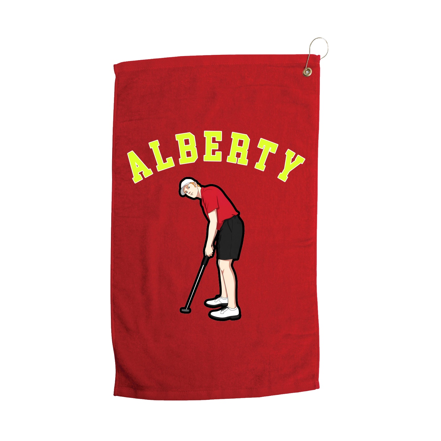 Golf Towel — Shirsey Arch in Red