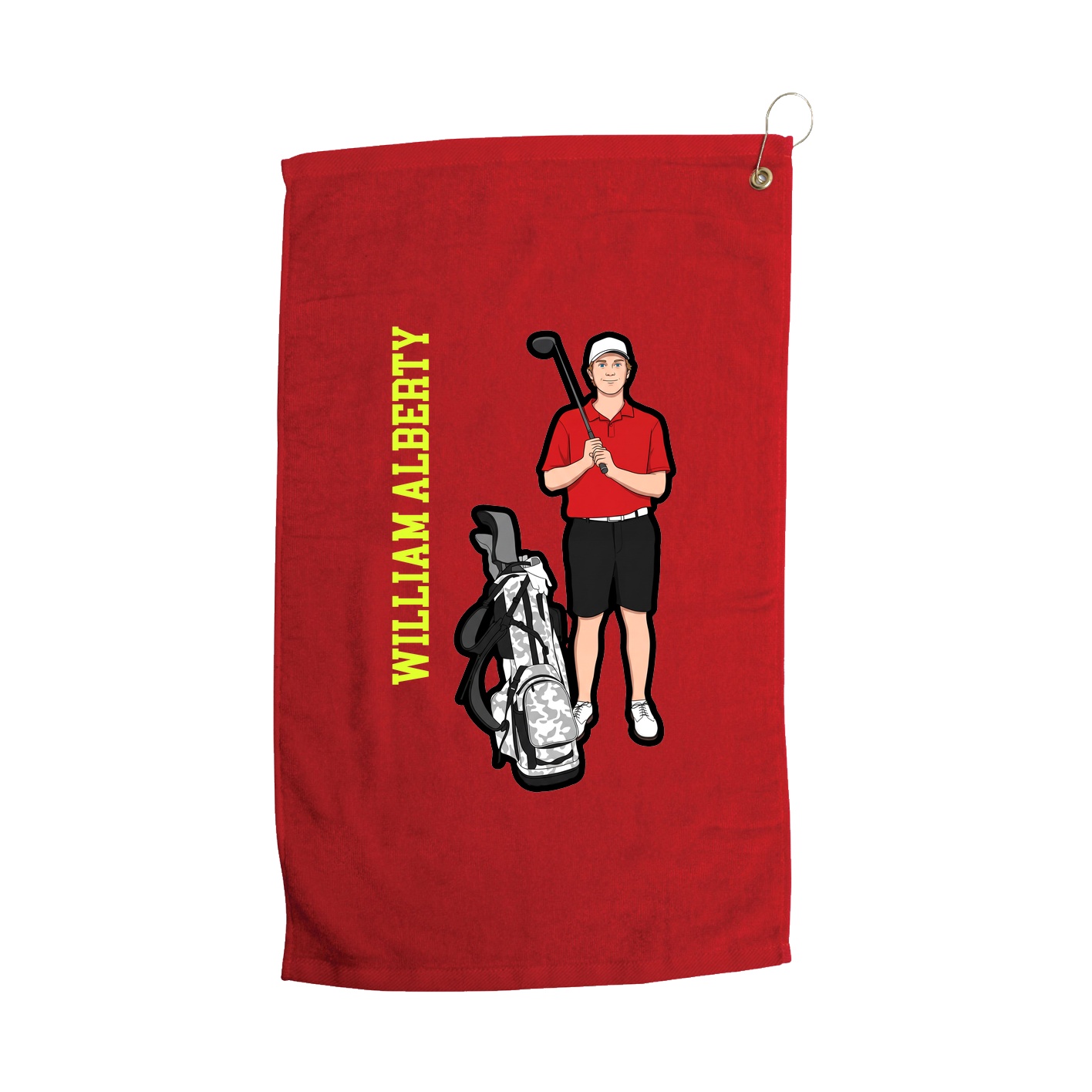 Terry Velour Golf Towel