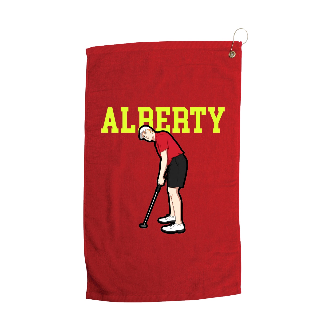 Golf Towel — Shirsey in Red