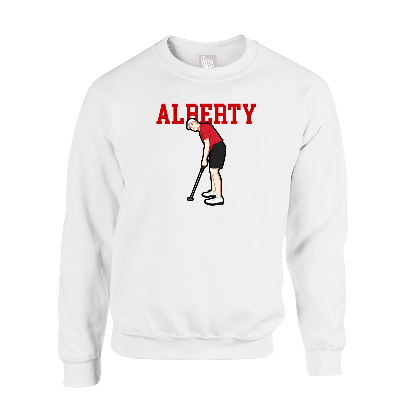 Fleece Crew — Shirsey in White