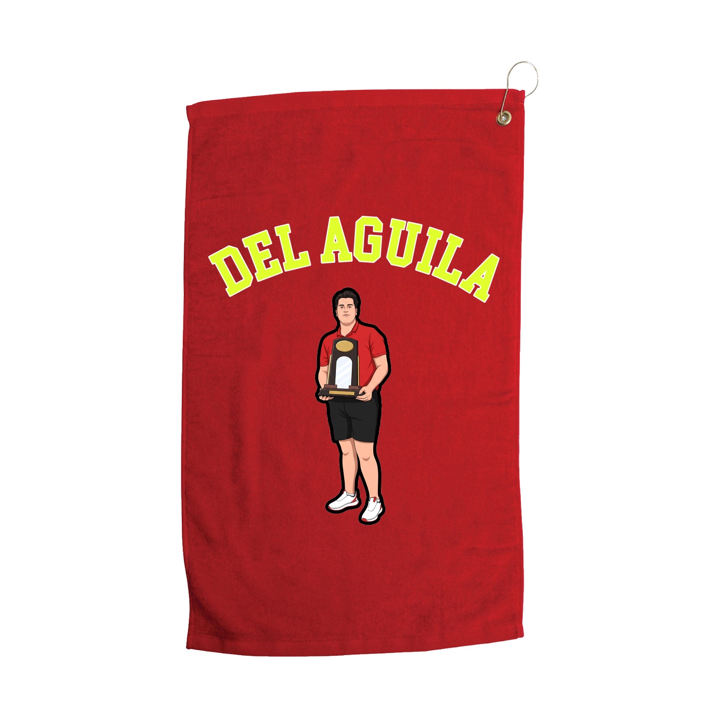 Golf Towel — Shirsey Arch in Red