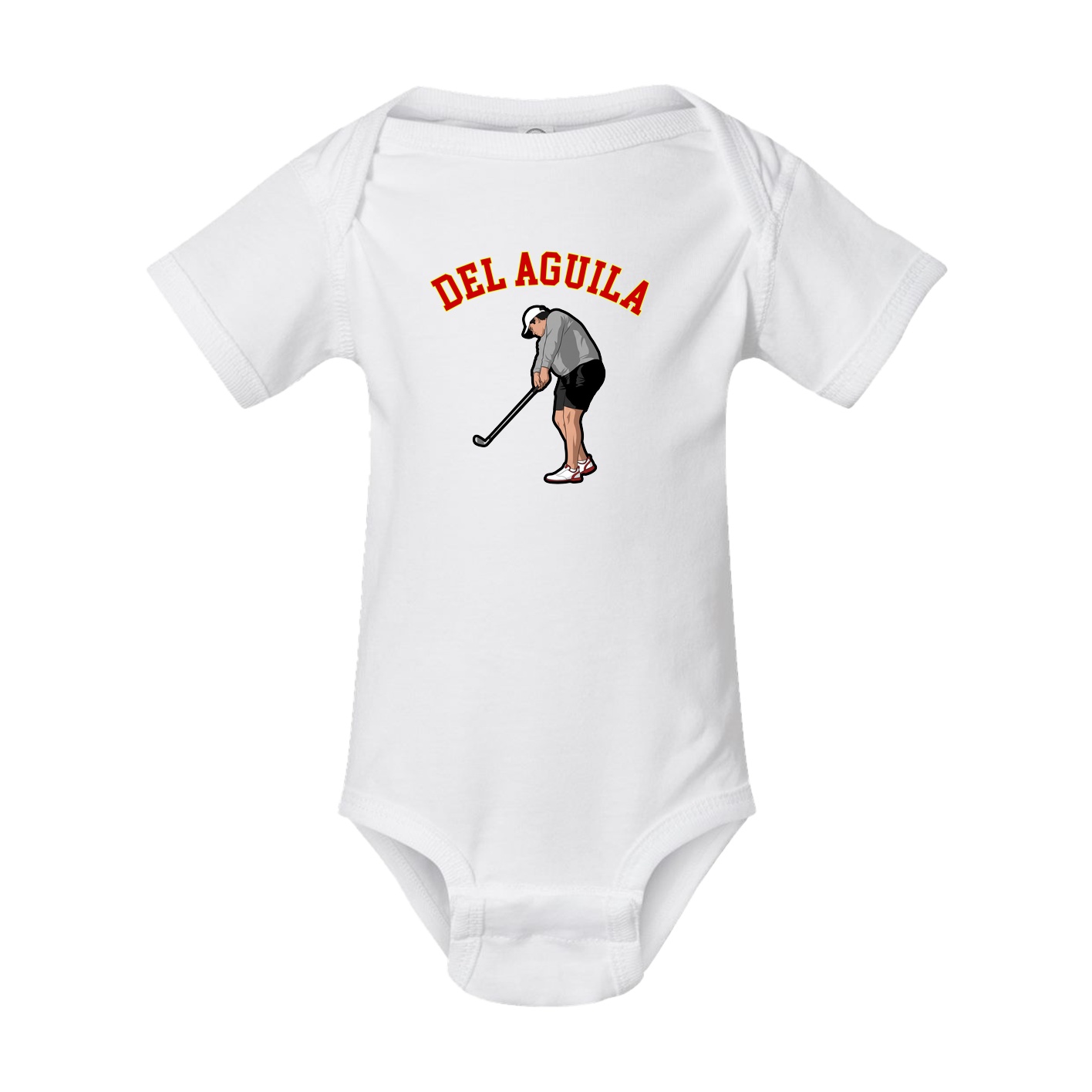 Baby Onesie — Shirsey Arch in White