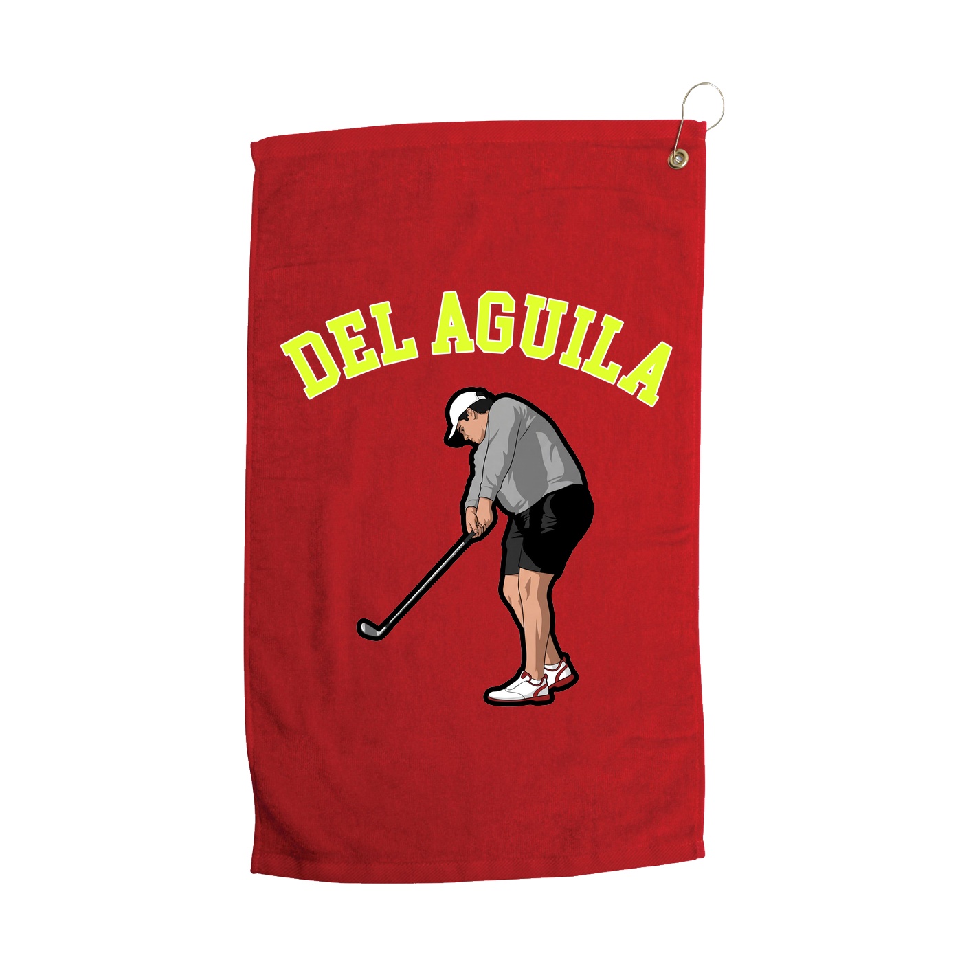 Golf Towel — Shirsey Arch in Red