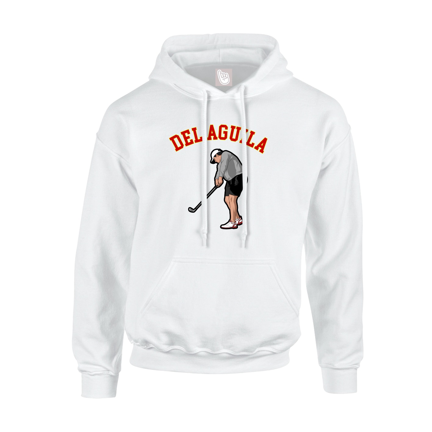 Hoodie — Shirsey Arch in White