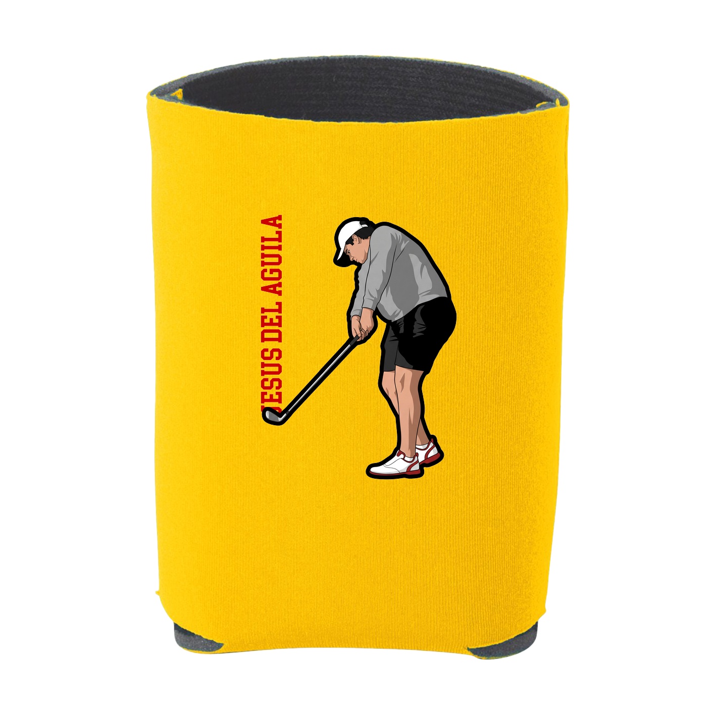 Can Holder — Name Vertical in Yellow