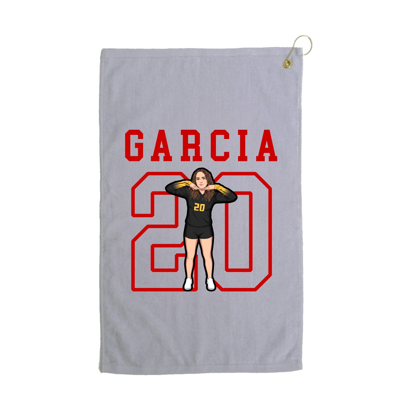Golf Towel — Shirsey in Grey