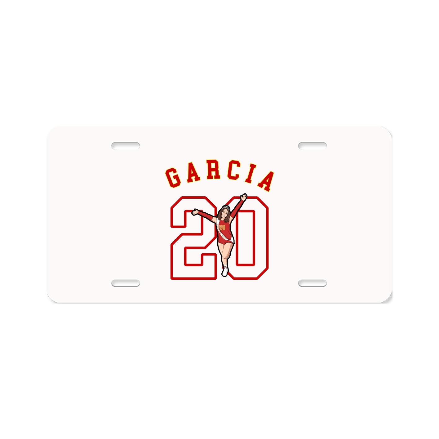 License Plate — Shirsey Arch in Classic