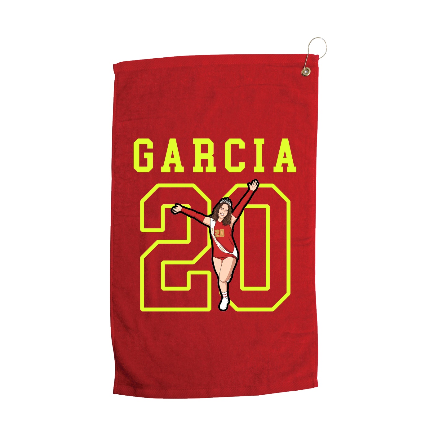 Golf Towel — Shirsey in Red