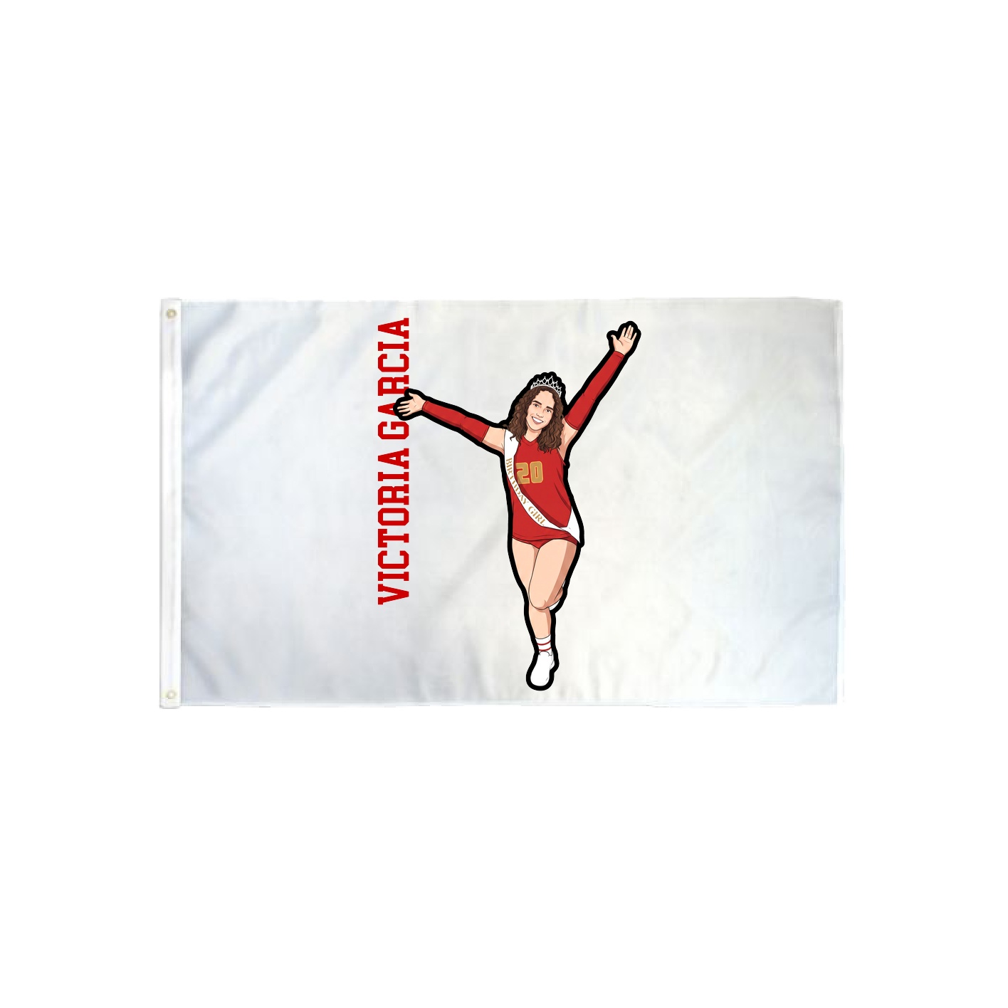 3x5 Flag — Name Vertical in Classic